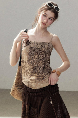 Bohemian Sunset Camisole Top