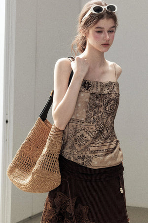 Bohemian Sunset Camisole Top