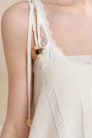 Boho Chic Jacquard Knit Vest