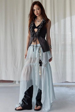Boho Mint Tank & Skirt Set-Up