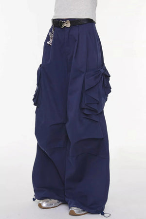 Bow Detail Cargo Pants