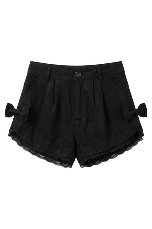 Bow-Knot Cardigan Camisole and Shorts Set-Up