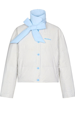 Bow Streamer Reversible Down Jacket