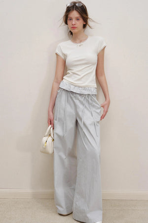 Bow Tie Casual Pants