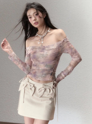 Bow Waist Strap A-Line Set-Up