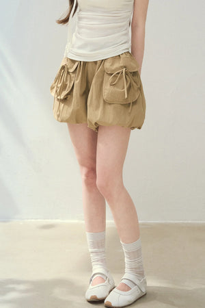Bowknot Cargo Shorts