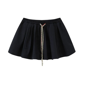 Braided Pony Knit T-Shirt Set-Up