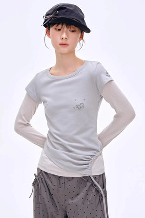 Breathing Aesthetics Rhinestone Top