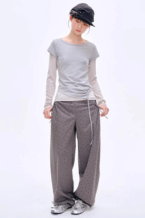 Breathing Aesthetics Rhinestone Top