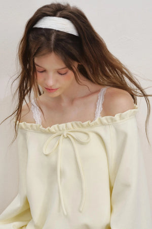 Breathing Cotton Raglan Sweatshirt