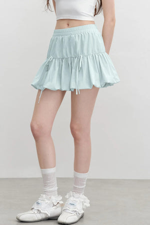 Breeze Bow Skirt With Jacket Set-Up