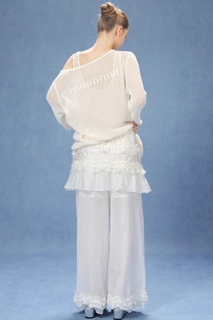 Breezy Bloom Wide-Leg Pants