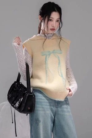Bright Spring Day Knit Vest
