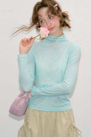 Broken Rose Knit Top