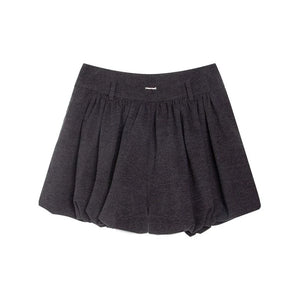 Brushed Flower Bud Culotte Pants