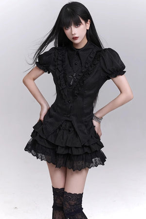 Bubble Sleeve Tee