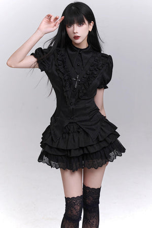 Bubble Sleeve Tee