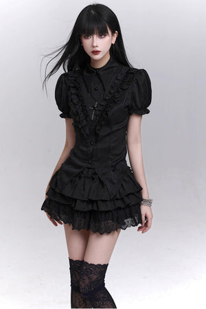 Bubble Sleeve Tee