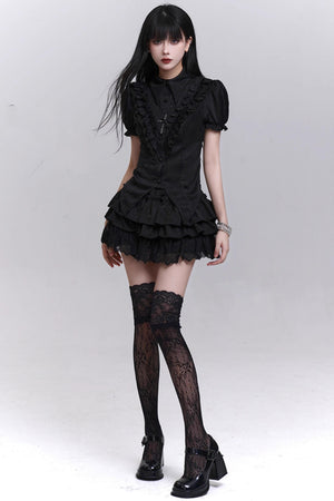 Bubble Sleeve Tee