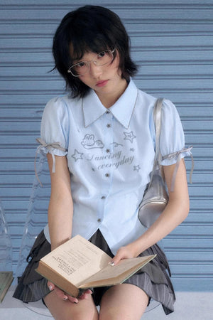 Bunny Print Shirt