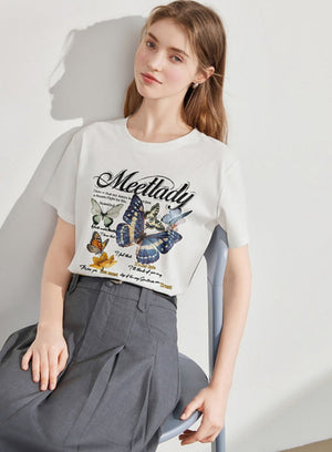 Butterfly Short Sleeve T-Shirt