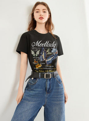 Butterfly Short Sleeve T-Shirt
