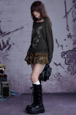 Camouflage Sweetheart Skirt