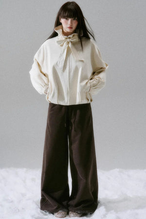 Caramel Croissant Patchwork Jacket