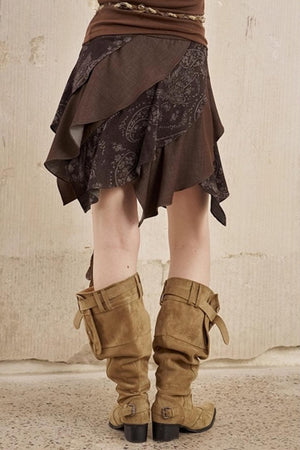 Cashew A-Line Skirt