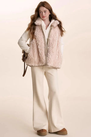 Cashmere Blend Flared Sweatpants