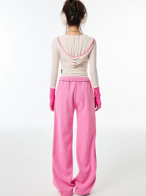 Casual High Waist Loose Pants