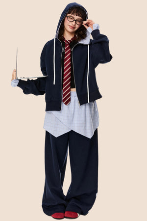 Casual Loose Top And Bottom Set-Up
