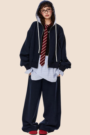 Casual Loose Top And Bottom Set-Up