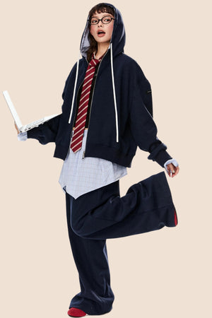 Casual Loose Top And Bottom Set-Up