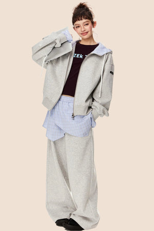 Casual Loose Top And Bottom Set-Up