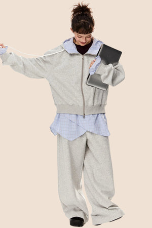 Casual Loose Top And Bottom Set-Up