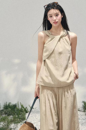 Casual Spring Top Two-Piece Set-Up