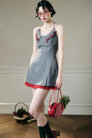 Celestial Calm Embroidered Dress
