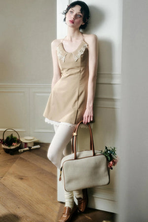 Celestial Calm Embroidered Dress