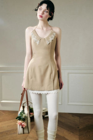 Celestial Calm Embroidered Dress