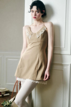 Celestial Calm Embroidered Dress