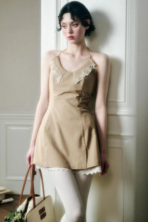 Celestial Calm Embroidered Dress