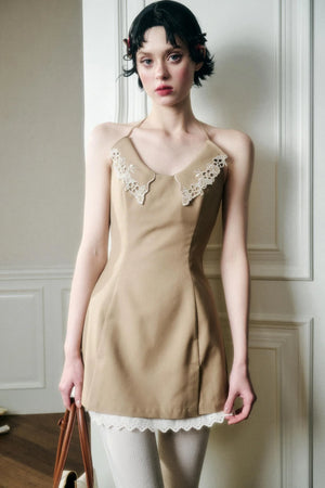 Celestial Calm Embroidered Dress