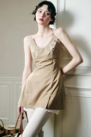 Celestial Calm Embroidered Dress