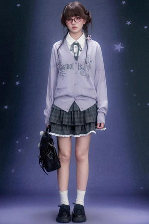 Celestial River Knit Cardigan Set-Up