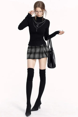 Chain Print Slim Fit Top