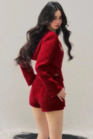 Chanel Wool Coat Skirt Set-Up
