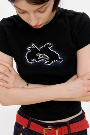 Charm Slim Tee