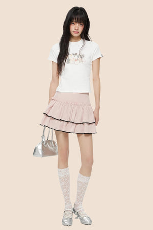 Charming Graphic Summer Tee