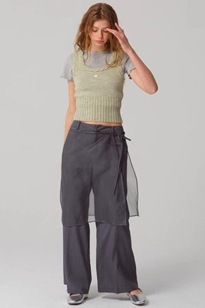 Charming U-Neck Pullover